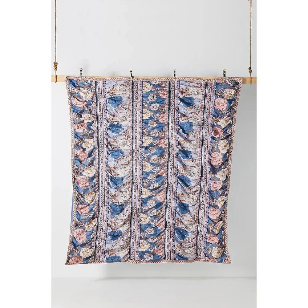 Anthropologie Majorelle Queen Duvet Cover NWT $228 Floral